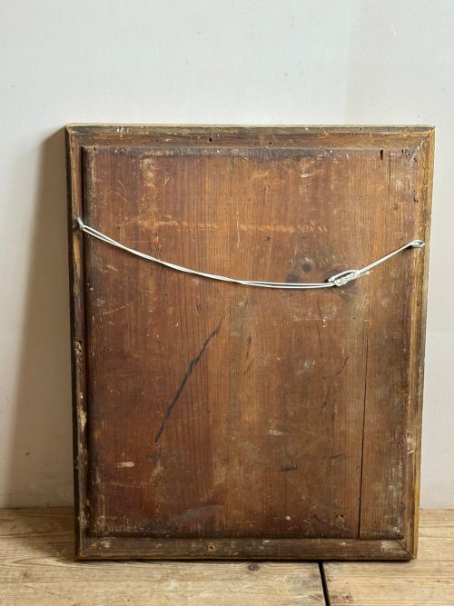 19THC GILT GESSO MIRROR - ADDITIONAL PHOTO 6