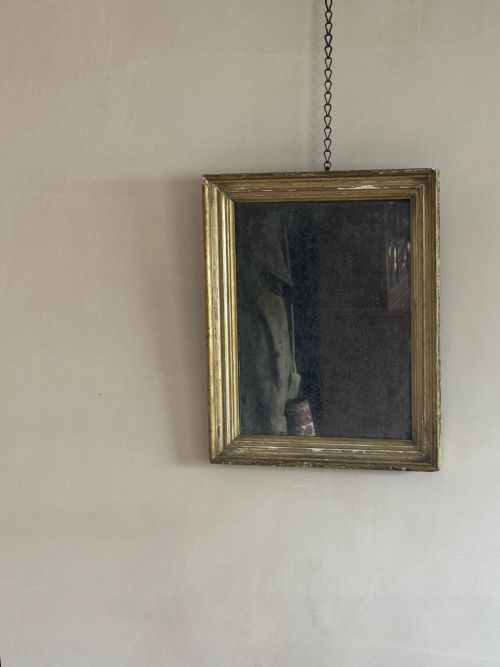 19THC GILT GESSO MIRROR - ADDITIONAL PHOTO 7