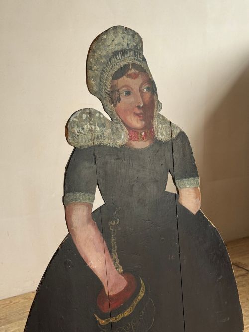 A PAIR OF 19THC DUMMY BOARDS - ADDITIONAL PHOTO 3
