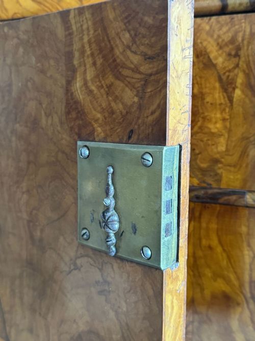 17THC OLIVE WOOD CABINET ON STAND - ADDITIONAL PHOTO 8