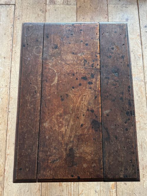 EARLY 18THC OAK SIDE TABLE - ADDITIONAL PHOTO 6