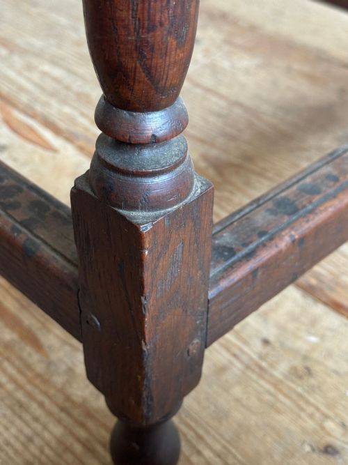 EARLY 18THC OAK SIDE TABLE - ADDITIONAL PHOTO 8