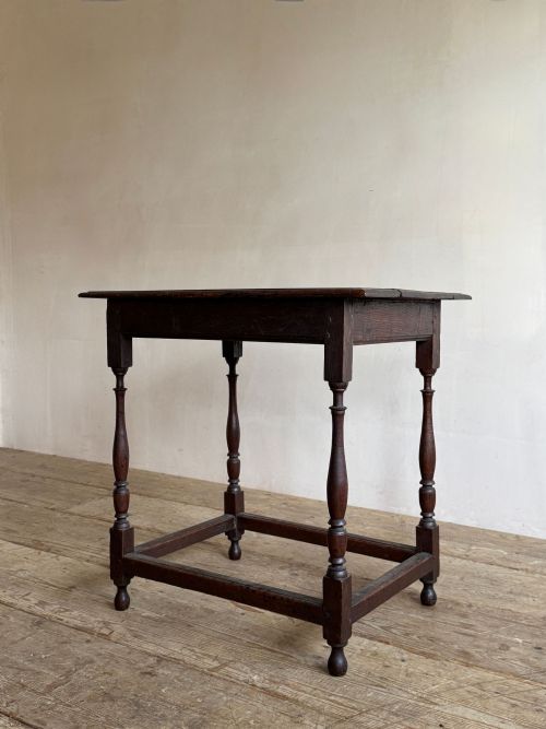 EARLY 18THC OAK SIDE TABLE - ADDITIONAL PHOTO 9