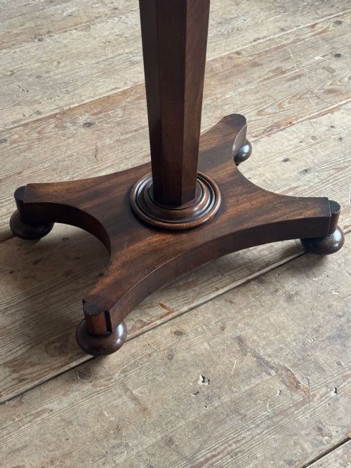 WILLIAM IV MAHOGANY OCCASIONAL TABLE - ADDITIONAL PHOTO 2
