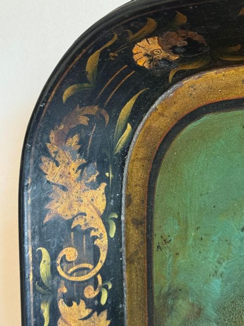 REGENCY JAPANNED PAPIERMCH TRAY - ADDITIONAL PHOTO 8