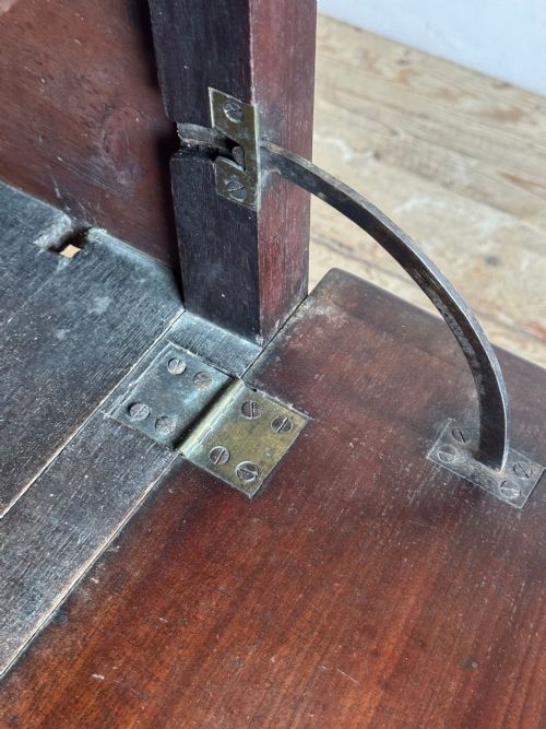 GEORGIAN MAHOGANY DECEPTION TABLE - ADDITIONAL PHOTO 4