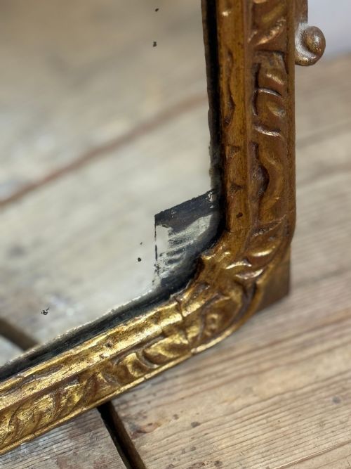 19THC GILTWOOD MIRROR - ADDITIONAL PHOTO 2
