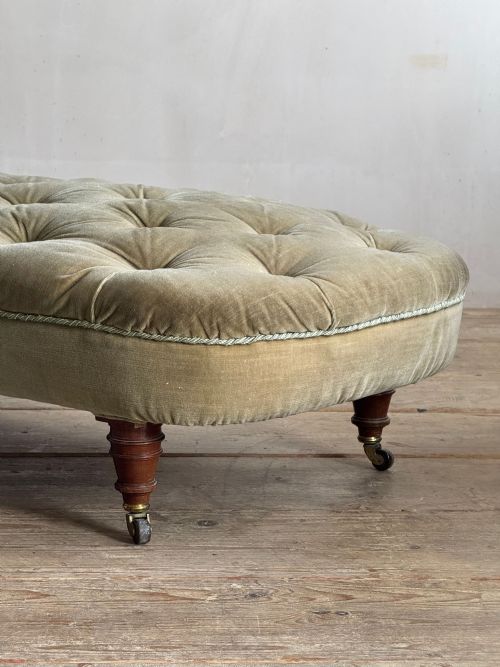 EDWARDIAN UPHOLSTERED DAY BED - ADDITIONAL PHOTO 3