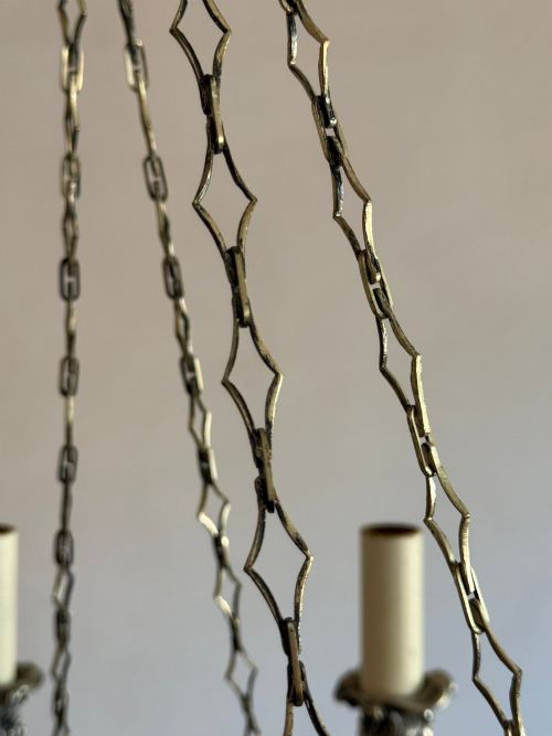 19THC SILVER PLATED CANDELABRA - ADDITIONAL PHOTO 5