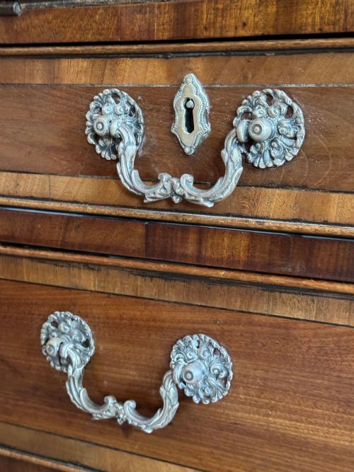 GEORGE III MAHOGANY BUREAU BOOKCASE - ADDITIONAL PHOTO 10