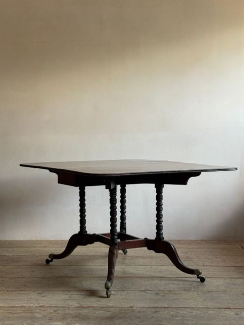 Georgian Cumberland Drop Leaf Table