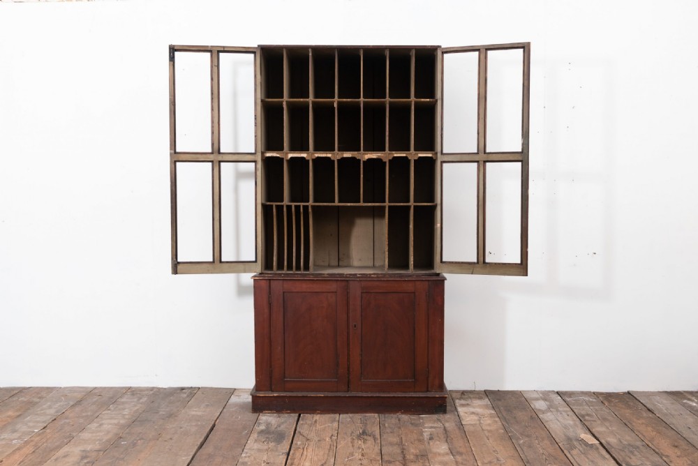 Antique Pigeon Hole Cupboard