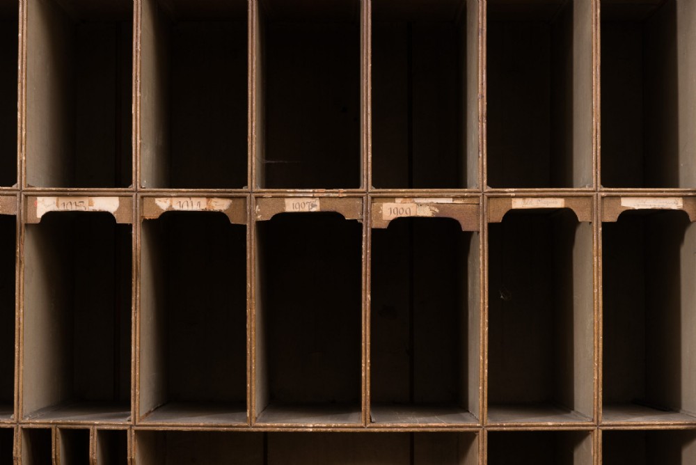 Antique Pigeon Hole Cupboard View VII