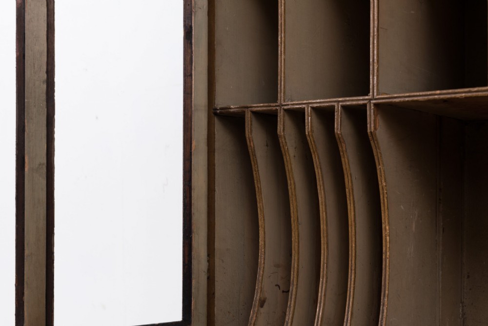 Antique Pigeon Hole Cupboard View XII
