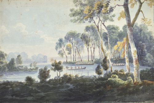 fig 1. Important Canadian Watercolours Drawings and Prints (Scrap Album 19th century)
