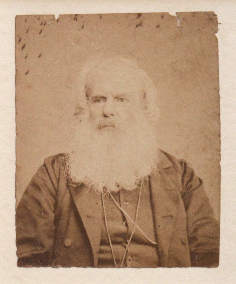 19th Century Engraved Print of Anne Richmond and Photo of The Artist Thomas (Tom) Richmond Jnr View VII