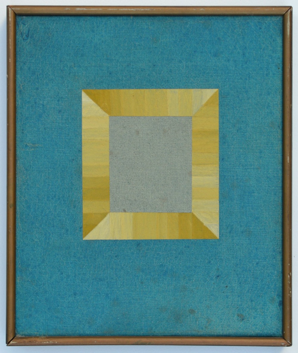 1960s Abstract Painting Mixed media on canvas by Robert Jacks