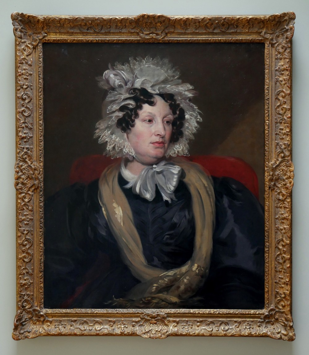Early 19th century Oil Painting Portrait of a Lady of Character from the Estate of Clan Leslie of Aberdeenshire