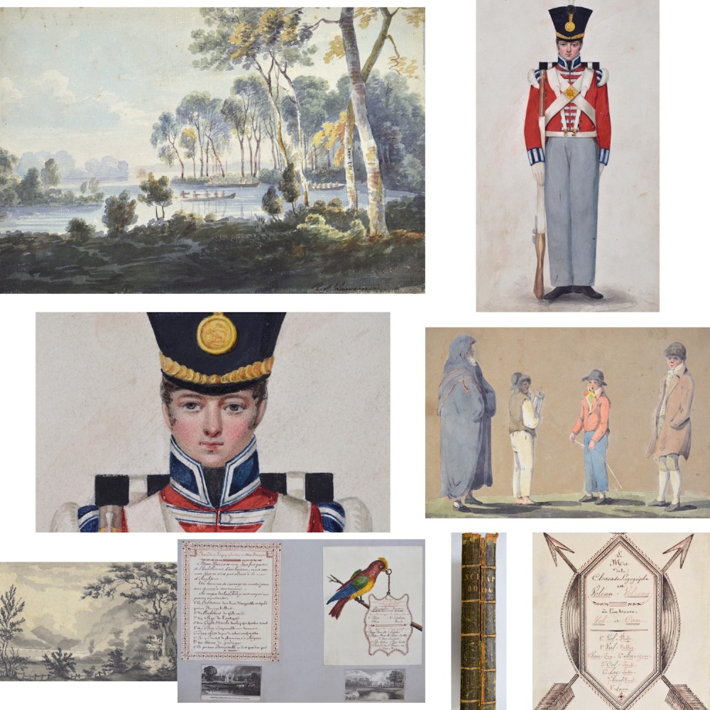 Important Canadian Watercolours Drawings and Prints (Scrap Album 19th century) View III