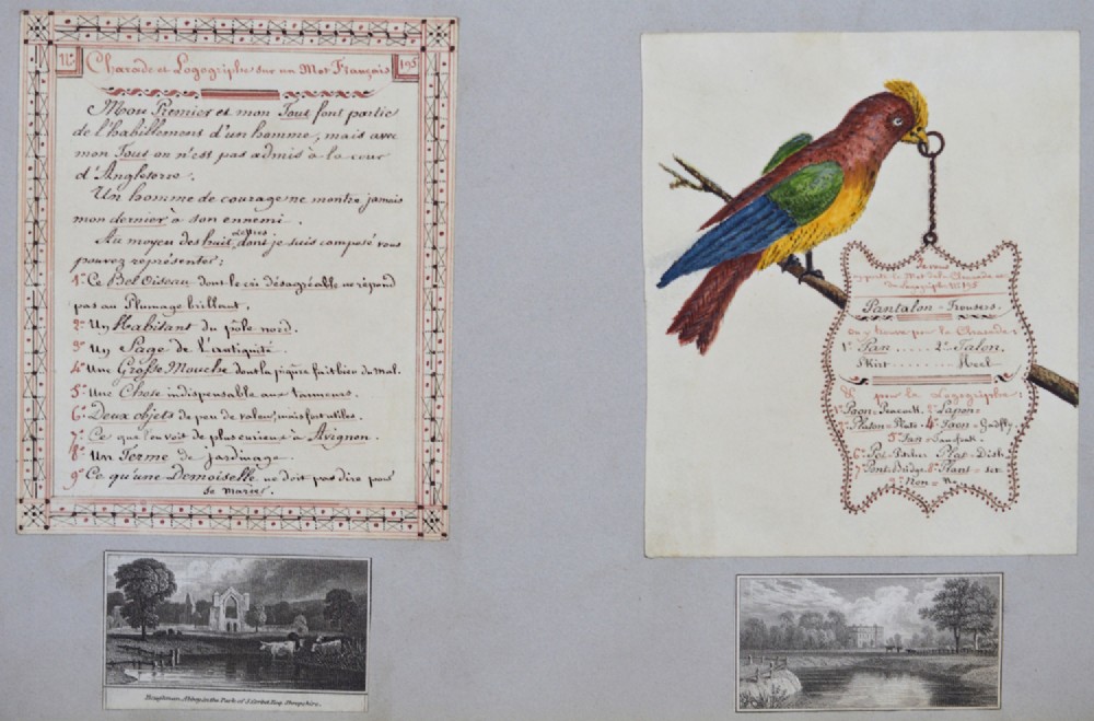 Important Canadian Watercolours Drawings and Prints (Scrap Album 19th century) View VII