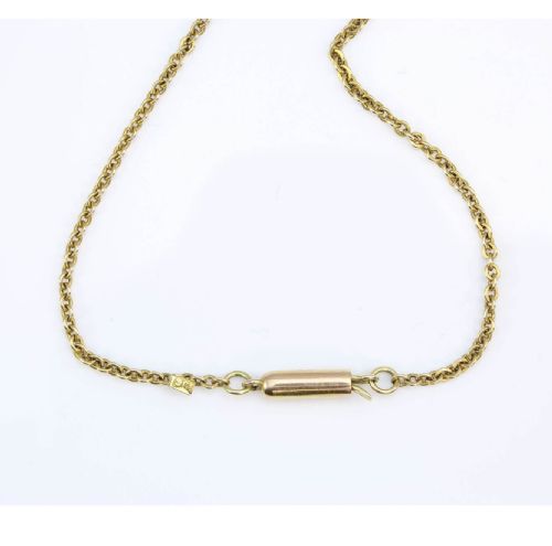 VICTORIAN 9CT GOLD GARNET MEMORIAL LOCKET PENDANT CHAIN - ADDITIONAL PHOTO 4