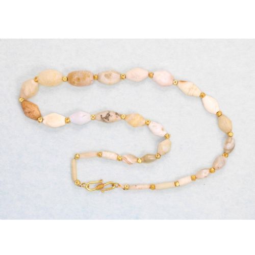 1ST MILLENNIUM WESTERN ASIATIC AGATE BEAD NECKLACE - ADDITIONAL PHOTO 2