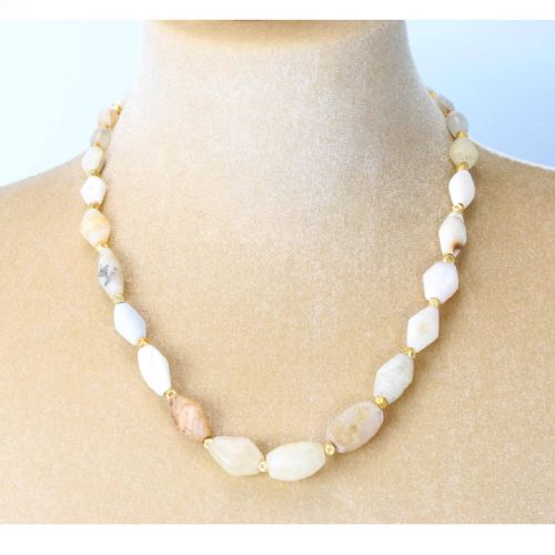 1ST MILLENNIUM WESTERN ASIATIC AGATE BEAD NECKLACE - ADDITIONAL PHOTO 4