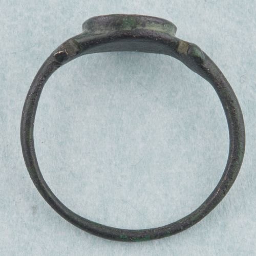 BYZANTINE LION INTAGLIO BRONZE RING - ADDITIONAL PHOTO 5