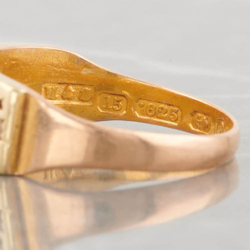 VICTORIAN 15CT GOLD 4 STONE PEARL RING - ADDITIONAL PHOTO 6