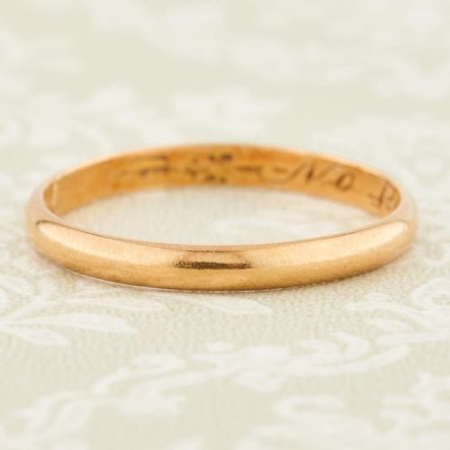 GOLD POSY RING NO RICHES LIKE CONTENT CIRCA LATE 18TH EARLY 19TH CENTURY - ADDITIONAL PHOTO 2