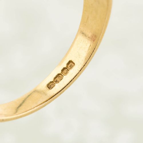 18CT GOLD DIAMOND BELCHER GYPSY RING 040 CARAT - ADDITIONAL PHOTO 7