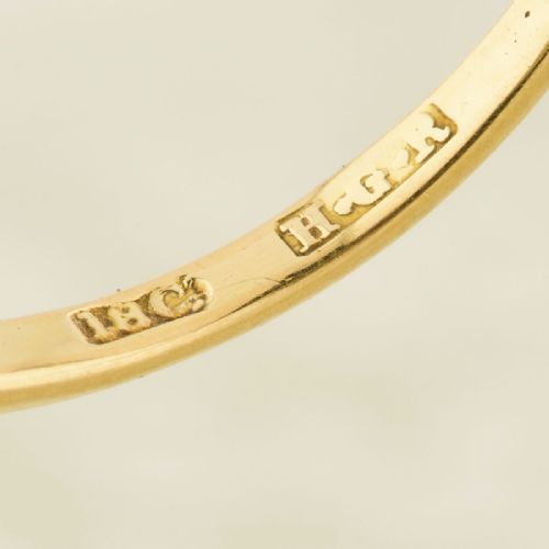 18CT GOLD SOLITAIRE DIAMOND RING - ADDITIONAL PHOTO 7