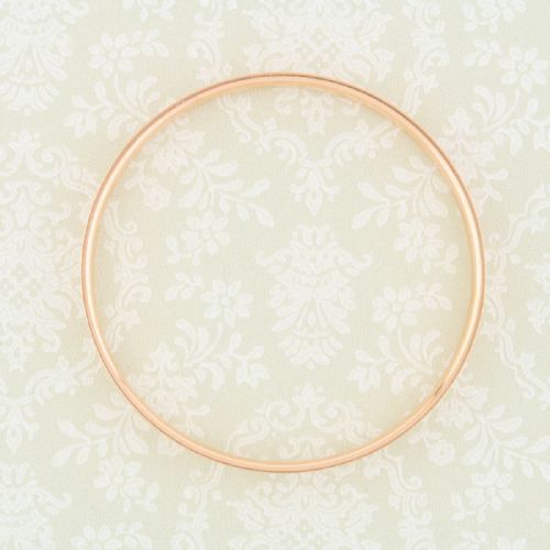 9CT ROSE GOLD METAL CORE BANGLE - ADDITIONAL PHOTO 3