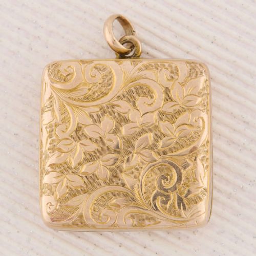 ROLLED GOLD 4 PHOTO FAMILY LOCKET - ADDITIONAL PHOTO 6