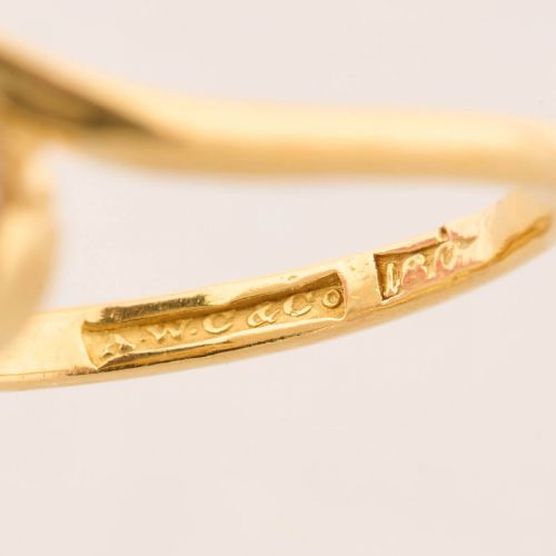 18CT GOLD 2 STONE DIAMOND RING 036 CARAT - ADDITIONAL PHOTO 6