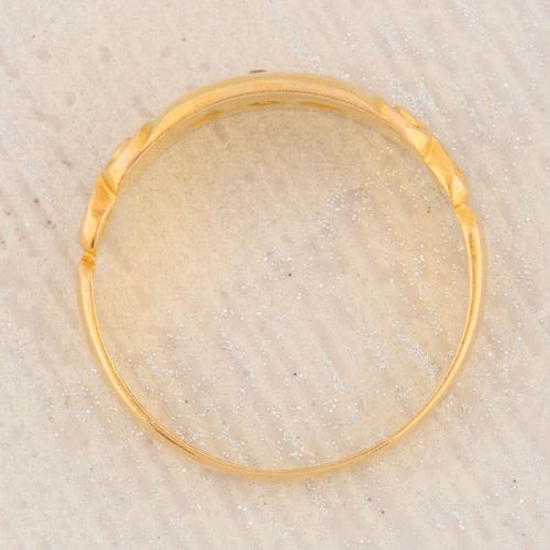 18CT GOLD RUBY AND DIAMOND GYPSY RING - ADDITIONAL PHOTO 5