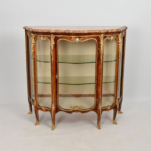 A Beautiful French Kingwood Vitrine circa 1890 
