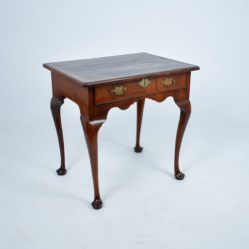Walnut George III Side Table