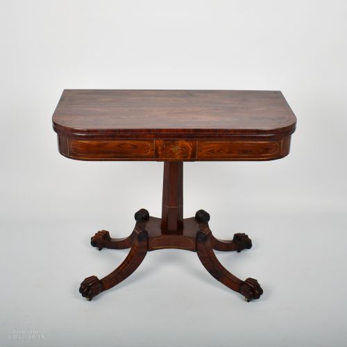 Rosewood William IV Tea table Circa. 1840
