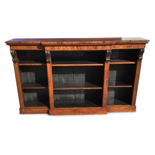 REGENCY PERIOD ROSEWOOD BOOKCASE C 1820 - ADDITIONAL PHOTO 2