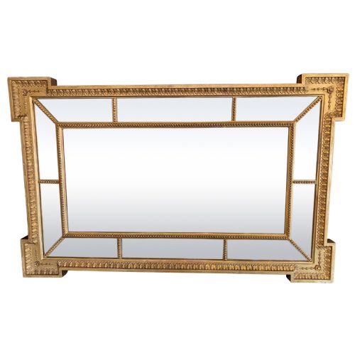 georgian style antique gilt framed mirror c 1900 - CATEGORY: ANTIQUE MIRRORS - DATED 1900