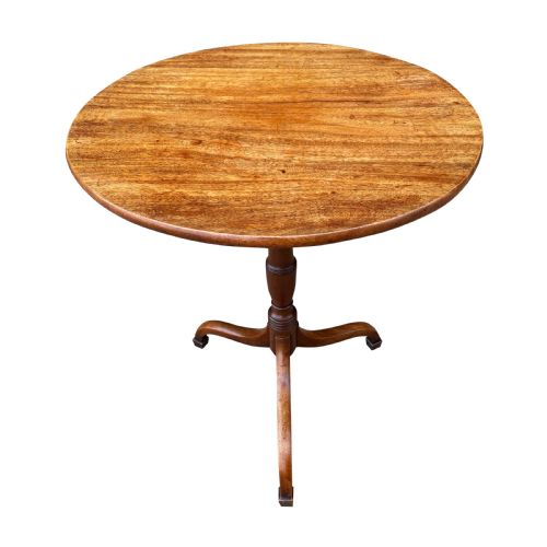 george iii solid mahogany tilt top occasional table c 1800 - CATEGORY: ANTIQUE TABLES - DATED GEORGIAN