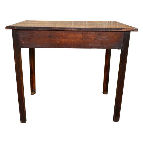GEORGIAN SOLID CHERRY FRUITWOOD COUNTRY CHIPPENDALE SIDE TABLE C 1770 - ADDITIONAL PHOTO 3