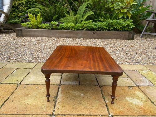 ANTIQUE MAHOGANY BED TRAY TABLE - ADDITIONAL PHOTO 1