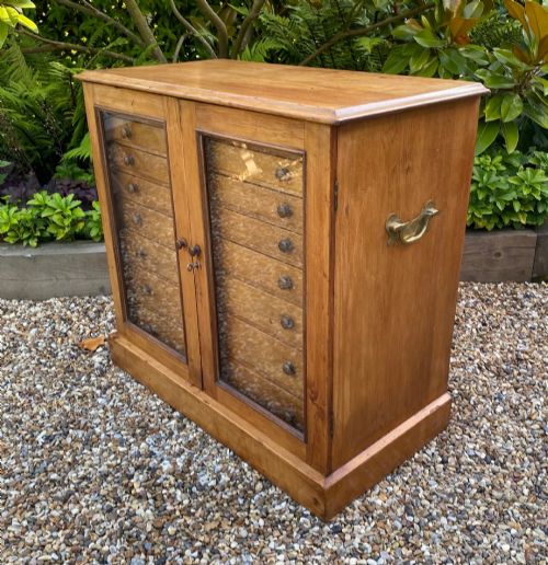 19TH CENTURY COLLECTORS CHEST OR CABINET - ADDITIONAL PHOTO 1