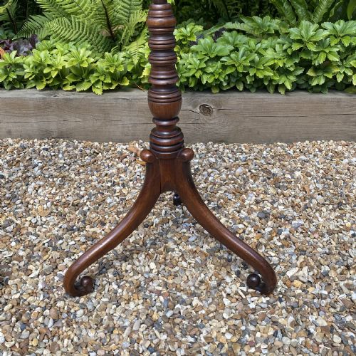 PAIR OF GEORGIAN MAHOGANY WINE TABLES - ADDITIONAL PHOTO 4