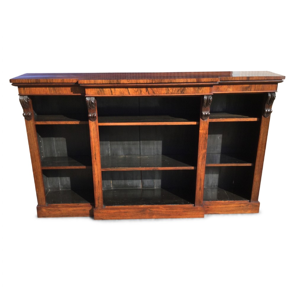 Regency Period Rosewood Bookcase c. 1820 View III