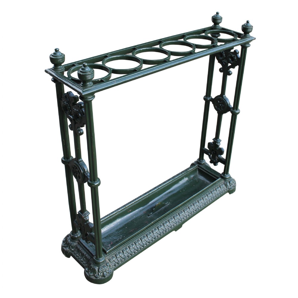 19th Century Cast Iron Umbrella / Stick Stand View II