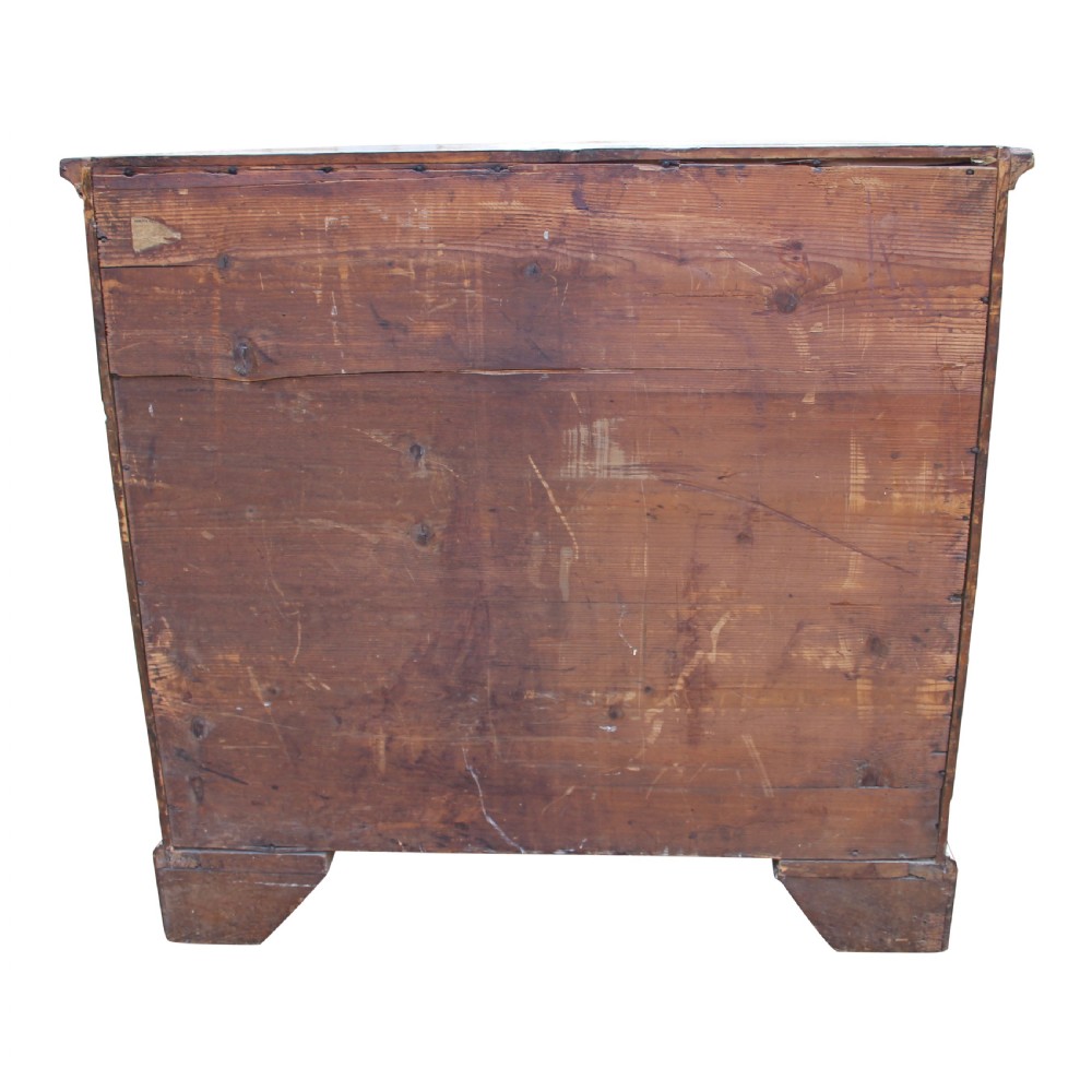 An Exceptional 18th Century Walnut Chest Of Drawers With Gilt Bronze Rococo Handles View II