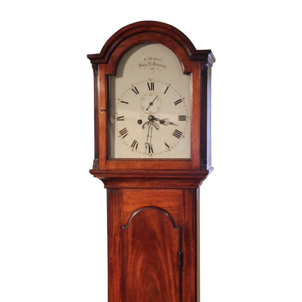 Longcase Clock By J Hubbard Bury St Edmunds View II